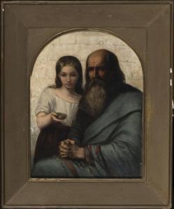 LEJEUNE EUGÈNE 1818-1897,Man with Girl,Barridoff Auctions US 2018-07-26