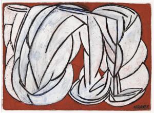 LEKAKIS Michael 1907-1998,Untitled, (Abstraction),Swann Galleries US 2021-05-20