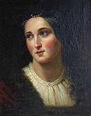 lekszycki Stanisław 1835-1861,Portret kobiety,Rempex PL 2008-08-27