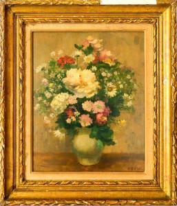 LELEU Jules 1883-1961,Bouquet de fleurs,Cannes encheres, Appay-Debussy FR 2023-05-05