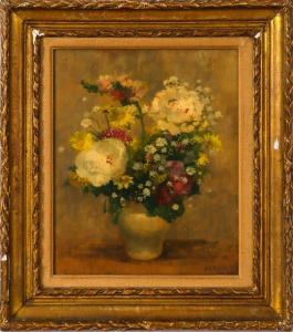 LELEU Jules 1883-1961,Bouquet de fleurs,1983,Cannes encheres, Appay-Debussy FR 2023-07-07