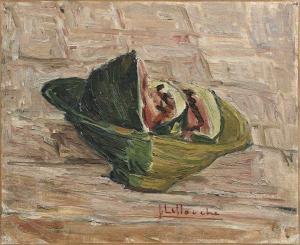 LELLOUCHE Jules 1903-1963,PASTÈQUE DANS UNE COUPE,Jean-Mark Delvaux FR 2018-12-17