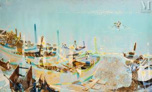 LELONG Pierre 1908-1984,Le port,Millon & Associés FR 2025-01-30