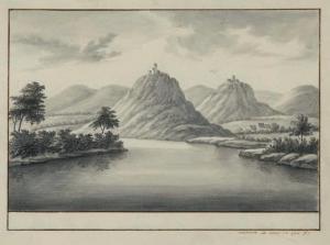 LELOUP Antoine 1730-1802,Vue de Siebengebirge le long du Rh,Artcurial | Briest - Poulain - F. Tajan 2015-02-18