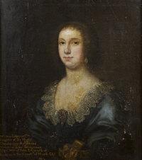 Lely Peter 1618-1680,Half length portrait of Mrs. Anne Edgeworth, in a ,Adams IE 2010-06-28