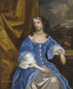 Lely Peter 1618-1680,Portrait of Hon. Mrs Grimston, née Finch, afterwar,Christie's GB 2018-07-05
