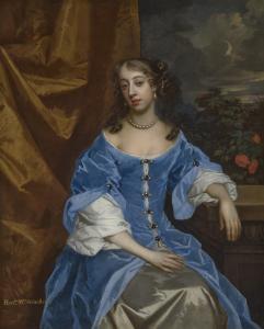 Lely Peter 1618-1680,Portrait of the Honorable Mrs Grimston, née Finch,Christie's GB 2024-01-31