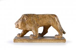 LEMAR Marcel 1892-1941,Lion en marche,Coutau-Begarie FR 2024-04-04