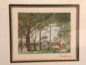 LEMARIE Henry 1911-1991,Procession en Inde; Le cerf blanc,EVE FR 2022-02-24