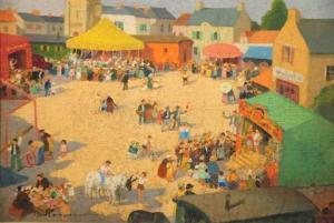LEMASSON Jean Paul 1954,Village Scene,Gray's Auctioneers US 2010-05-28