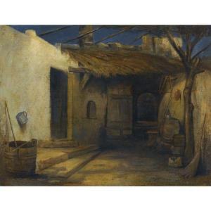 LEMBESSIS Polychronis 1849-1913,A COURTYARD,Sotheby's GB 2011-05-09