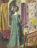 LEMMEN Georges 1865-1916,Femme debout devant un miroir,1902,Christie's GB 2012-06-05