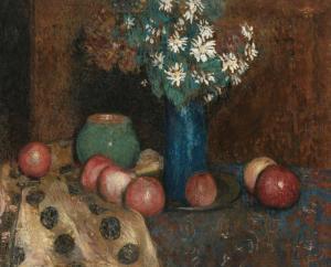 LEMMEN Georges 1865-1916,Still life,1914,De Vuyst BE 2024-03-02