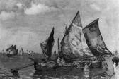 LEMMER August 1862-1933,Fischerboote, Venezia,Christie's GB 1998-01-21