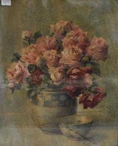 LEMOINE LAGRON Thérèse 1891-1949,Bouquet de fleurs,Etienne de Baecque FR 2017-10-19