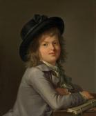 LEMOINE Marie Victoire 1754-1820,Portrait of a boy,Christie's GB 2010-01-27
