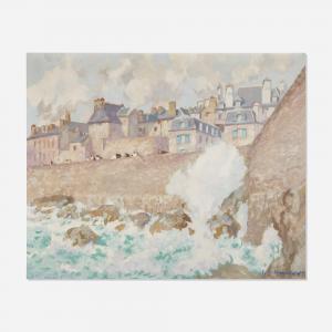 LEMORDANT Jean Julien 1878-1968,Brittany Seacoast,Toomey & Co. Auctioneers US 2023-07-26