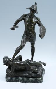 LEMOYNE,ROMAN GLADIATORS IN BATTLE,Burchard US 2022-02-19