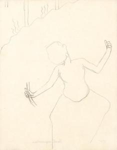 LEMPAD I. Gusti Nyoman 1862-1978,Sketch of a Child,1935,Borobudur ID 2010-05-15