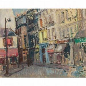 LENA Alexander 1919-1972,A PARISIAN STREET,Lyon & Turnbull GB 2014-10-29