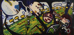 LENAERT Carlos 1911,Composition,1968,Brussels Art Auction BE 2013-02-05
