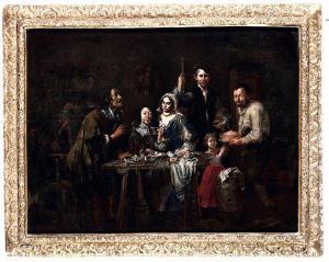 LENAIN LE ROMAIN Louis 1593-1648,Interno di cucina,Cambi IT 2021-12-16