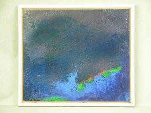LENDELS WILLIE 1900-1900,abstract in blues,1992,Peter Francis GB 2011-07-19