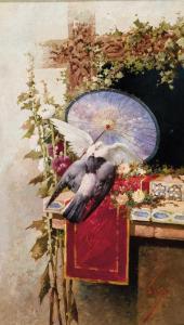 LENGO MARTINEZ Horacio 1840-1890,Juicio de Paris y Bodegón con palomas,Duran Subastas ES 2023-10-25