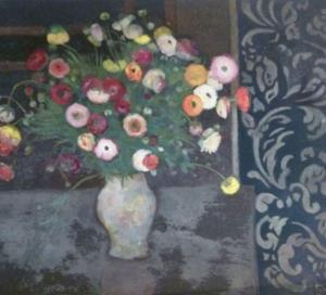 LENGRAND Jules Henri 1907-2001,Bouquet d'anémones,1953,Piasa FR 2012-10-19