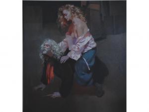 LENKIEWICZ Robert Oscar 1941-2002,'Painter with Lisa,Capes Dunn GB 2012-07-31