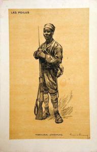 LENNEN LEMONIER,Tirailleur Sénégalais Les Poilus,1915,Millon & Associés FR 2020-02-26