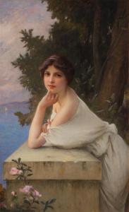 LENOIR Charles Amable 1861-1940,La belle au bord du lac,Sotheby's GB 2023-10-06