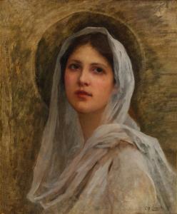 LENOIR Charles Amable 1861-1940,Portrait de femme,Sotheby's GB 2023-01-26