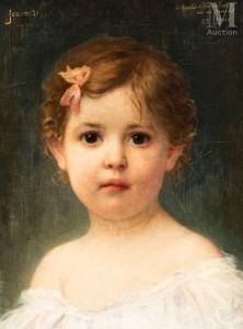 LENOIR Charles Amable 1861-1940,Portrait de jeune fille,Millon & Associés FR 2024-12-17