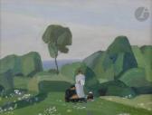 LENOIR Maurice 1872-1931,Le Déjeuner sur l\’herbe,Ader FR 2020-01-24