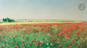 LENOIR Maurice 1872-1931,Les Coquelicots,1913,Ader FR 2023-01-27