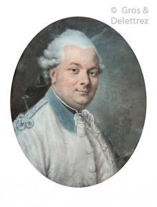 LENOIR Simon Bernard 1729-1791,Portrait d\’homme,Gros-Delettrez FR 2020-10-30
