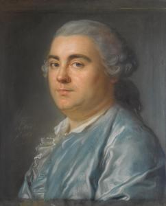 LENOIR Simon Bernard 1729-1791,Portrait of a Gentleman in pale blue,1762,Sotheby's GB 2023-01-25