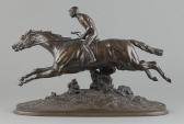 LENORDEZ Pierre 1815-1892,Jockey au galop,Horta BE 2010-03-08