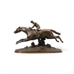 LENORDEZ Pierre 1815-1892,Jockey On a Sprinting Stallion,Sotheby's GB 2023-02-01