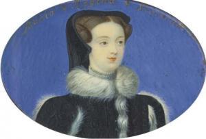 LENS Bernard I 1631-1708,Bernard Lens Mary Queen of Scots (1542-87),Christie's GB 2004-12-07
