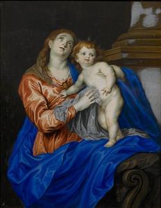 LENS Bernard I 1631-1708,The Madonna and Child.,Sotheby's GB 2008-05-21