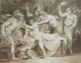 LENS Johannes Jacobus 1746-1814,The Death of Alcibiades,Christie's GB 2008-12-02