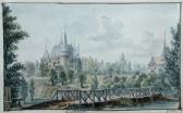 LEON G,View of the Chateau of Courtalain,Cheffins GB 2009-09-23