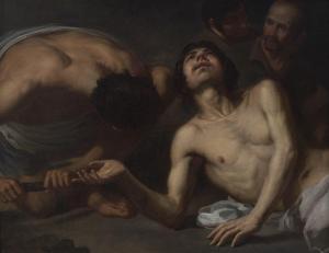 LEONARDO Jusepe 1601-1656,Estudios para un martirio de san Lorenzo,1635-1640,Alcala ES 2019-03-27