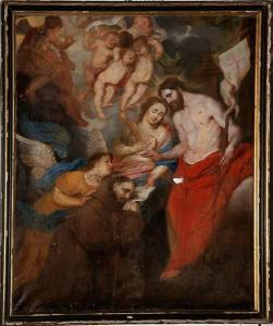 LEONARDO Jusepe 1601-1656,Le Christ remettant une indulgence,VanDerKindere BE 2013-05-28