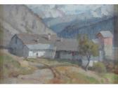 LEONE Roberto 1891-1975,Paesaggio montano,1967,Sesart's IT 2020-07-31