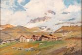LEONE Romolo 1883-1958,Paesaggio alpino,Gliubich Casa d'Aste IT 2021-12-17