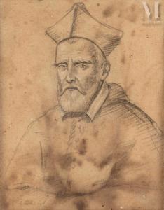 LEONI Ippolito 1616-1694,Portrait d\’ecclésiastique,Millon & Associés FR 2023-03-17