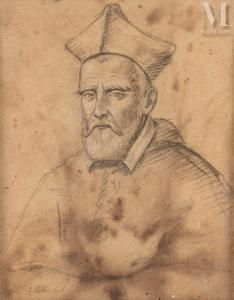 LEONI Ippolito 1616-1694,Portrait d\’ecclésiastique,Millon & Associés FR 2022-11-24